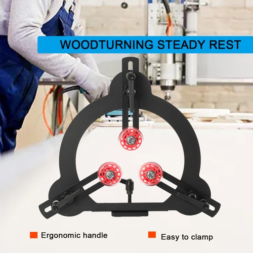 Woodturning steady rest metal - steady,