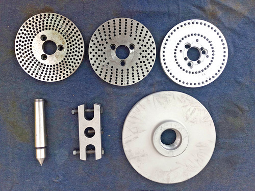 Myford lathe backplate - 5, 1/2"